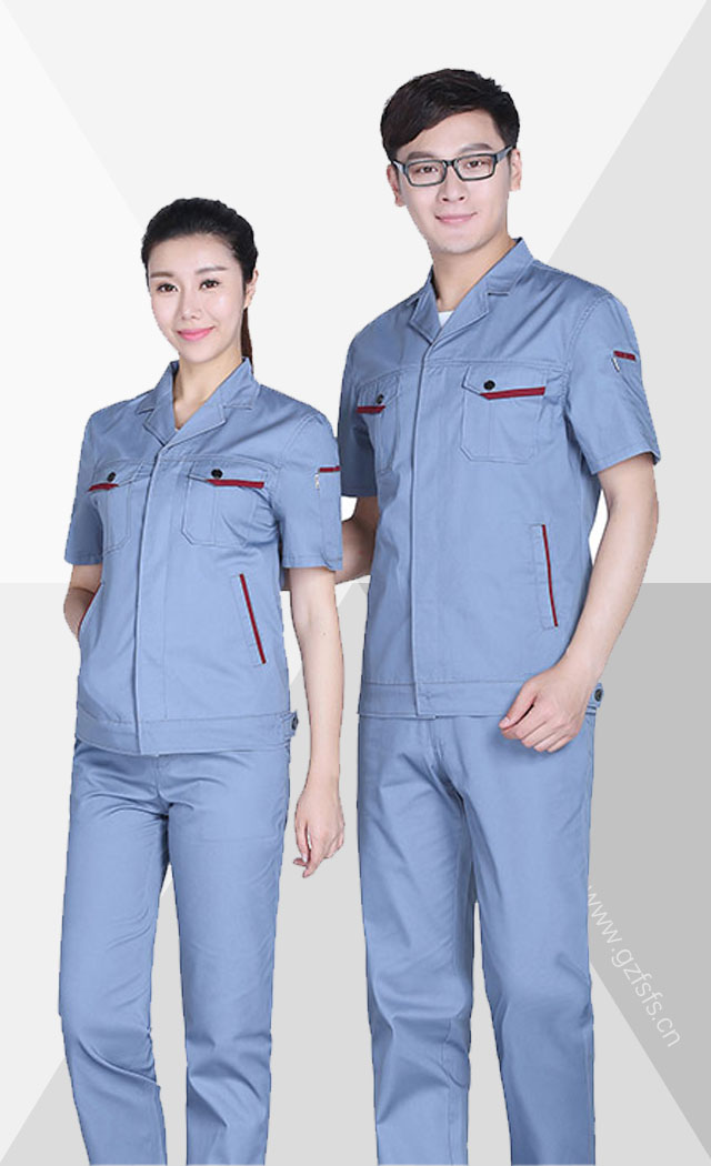 夏裝工作服定制